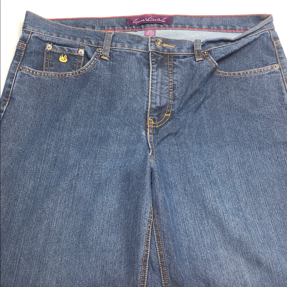 Gloria Vanderbilt High Rise Blue Jeans